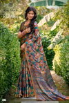 Roma Vol 3 By Kashvi Black Cadbury Silk Daily Wear Saree Wholesale Online